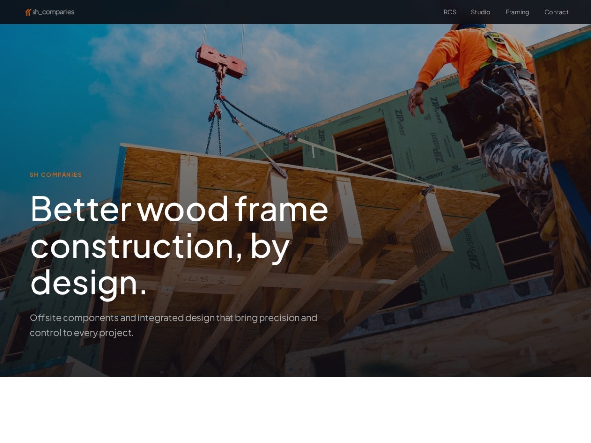 Simple Homes website built by Elevate Digital Partners