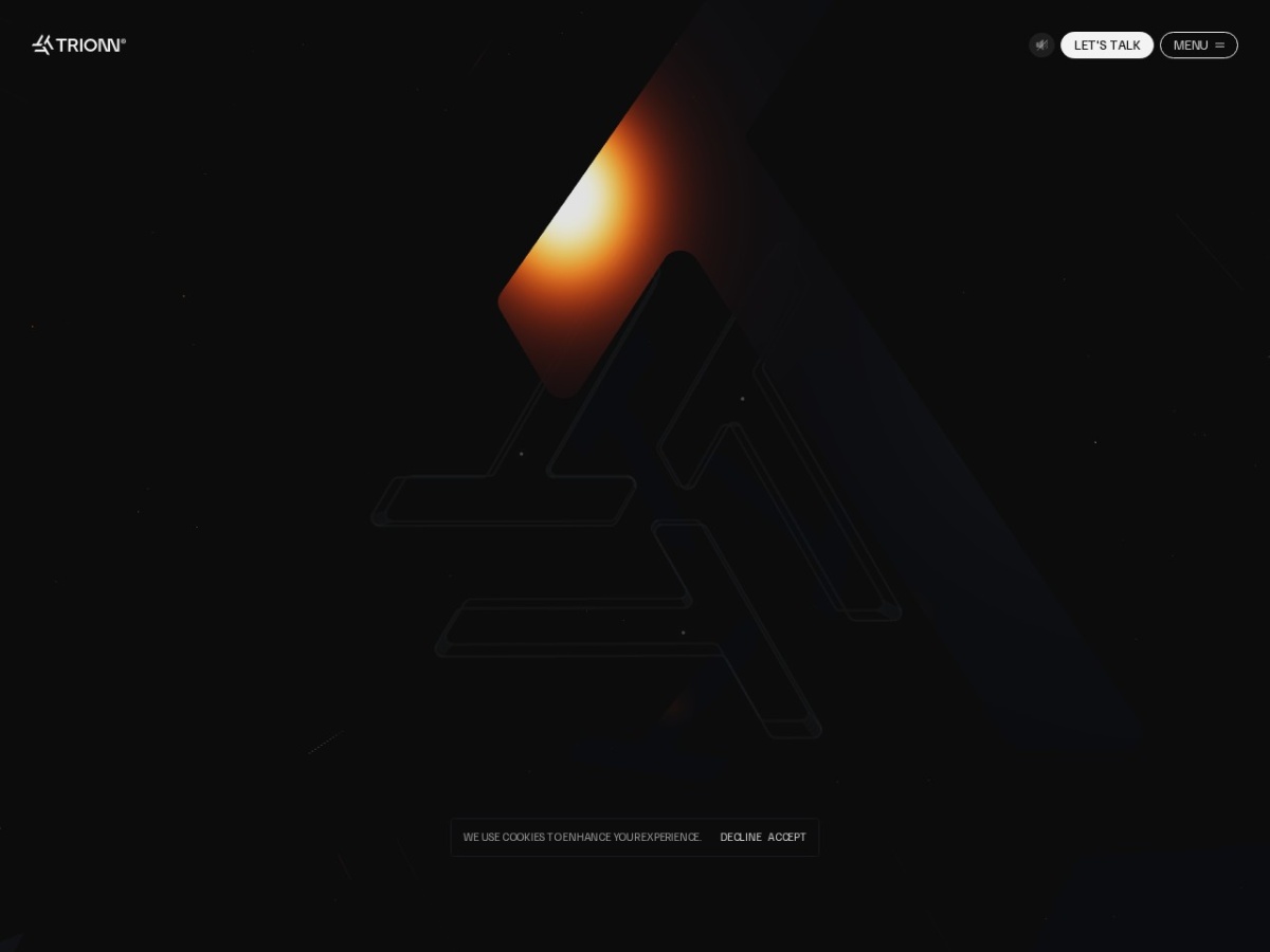 Trionn Design website built by Elevate Digital Partners